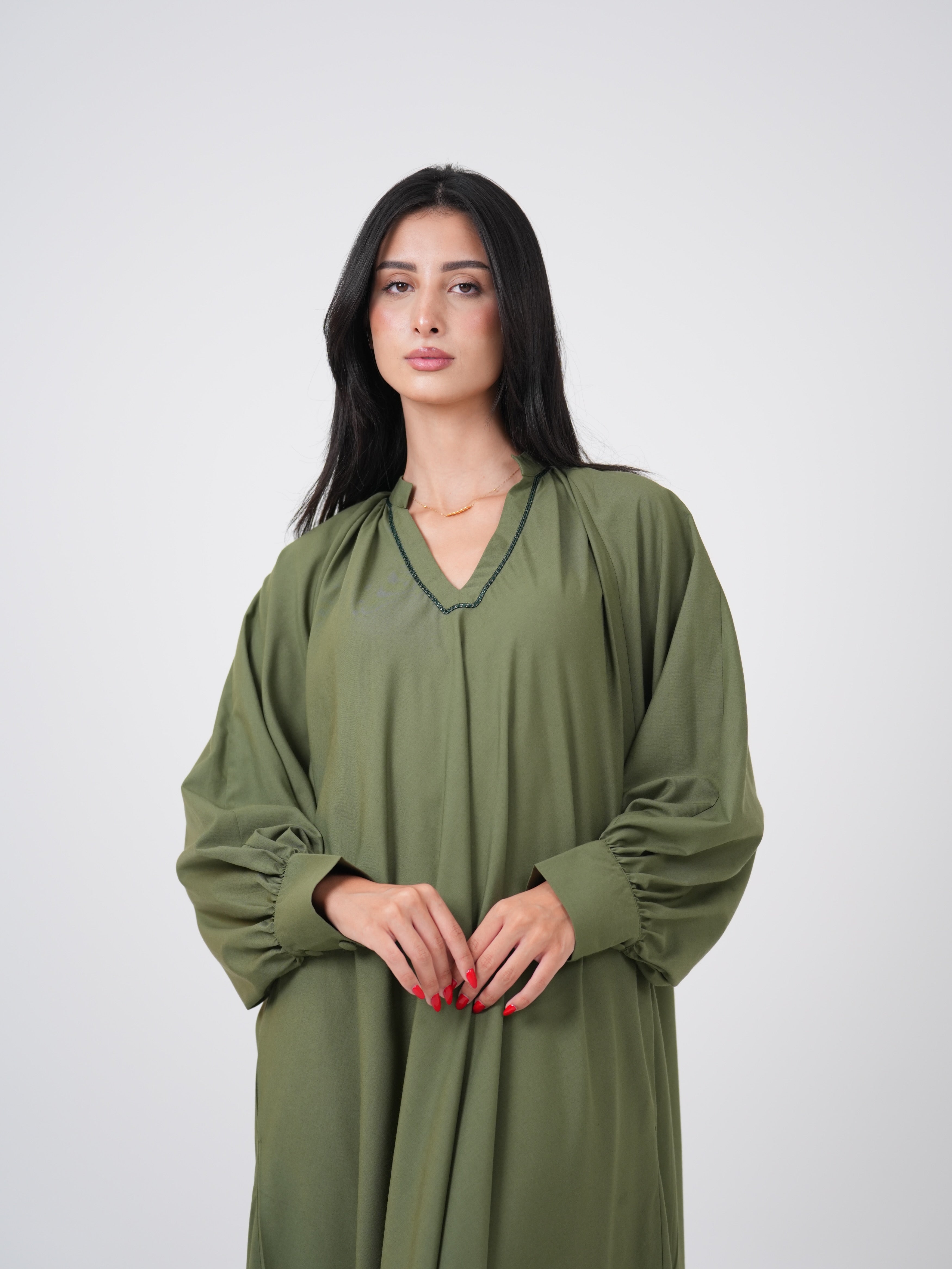 Robe Olea vue de dos mode marocaine printemps Merini Design Signature