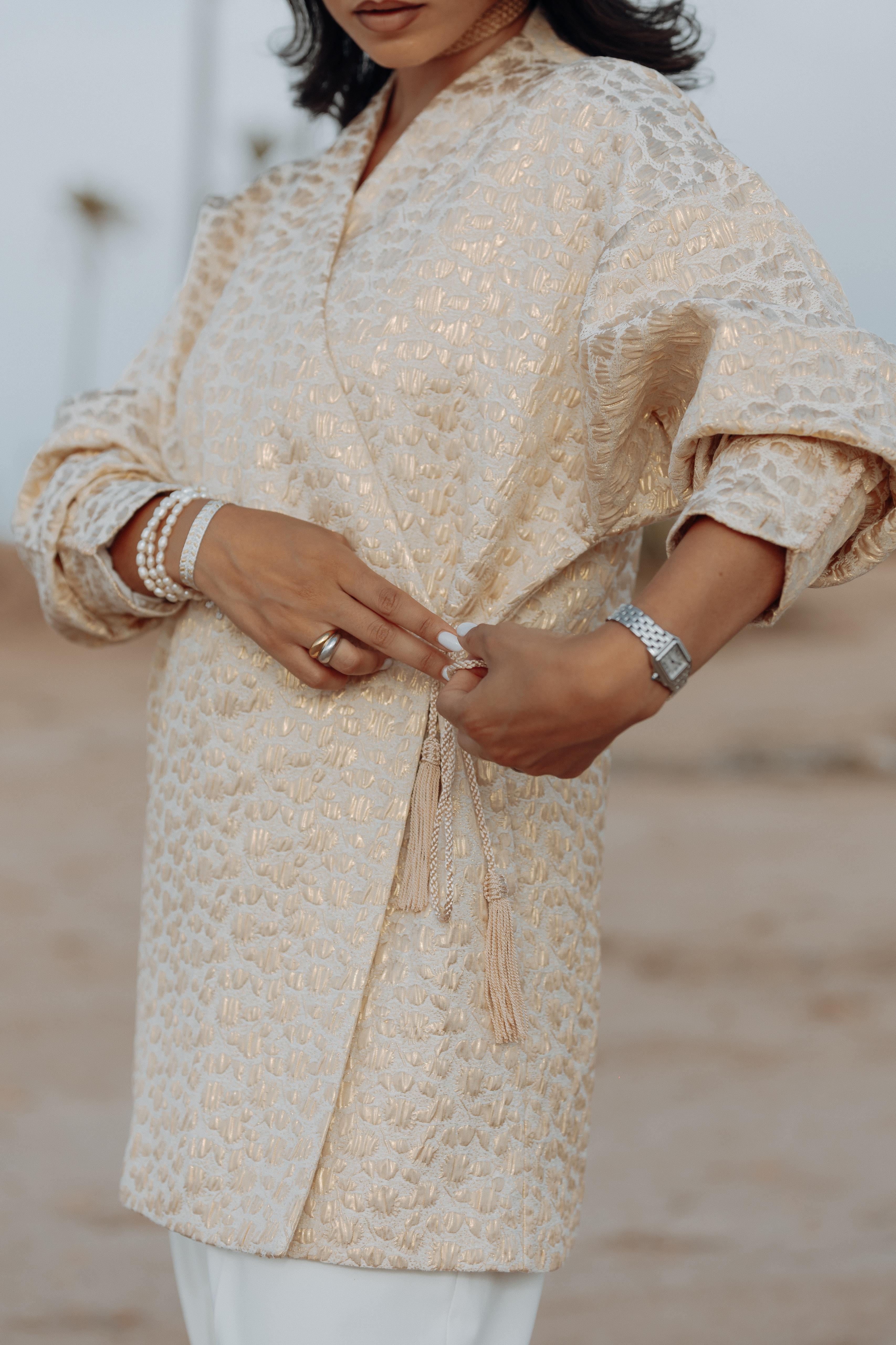 Kimono Sultana grande occasion cérémonie mode marocaine Merini Design Signature
